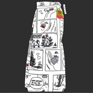 Berkshire Peanuts Comic Christmas Winter VelvetLoft Throw